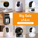 IMOU Wi-Fi Camera Clearance Sale from AU$25.79, Ranger SE 4MP AU$34.79, Ranger Dual 6MP AU$60.39 @IMOU Official Store AliExpress