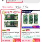 Raspberry Pi Zero 2 W 2W, soldered pins, with clear case US$18.85+coins (~A$30+coins) Delivered @ SpotPear Electronics