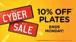 [QLD] 10% off Personalised Plates @ PPQ