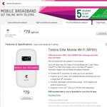Online Offer: Telstra Elite Mobile Wi-Fi $79 with 5GB Data Plus BONUS $40 Recharge Card