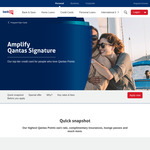 Amplify Qantas Signature: 90,000 Qantas Points ($6,000 Spend in 90 Days), Annual Fees $295 ($150 1st Yr Existing) + $75 @ BankSA