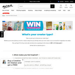Win 1 of 5 Creative Packs from Mont Marte