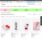 50% Off Hello Kitty & Friends Products In Store and Online @ Cotton On