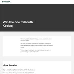 Win a Škoda Kodiaq Sportline with Ultimate Pack and Premium Paint Valued at $66,760 or 1 of 4 Minor Prizes from Škoda Australia