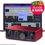 Focusrite Scarlett Solo Gen 4 Audio Interface w/Ableton Live 12 Standard $499 @Various