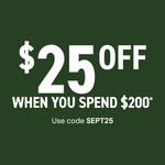 $25 off $200 Online Spend for My Dan's Members + Delivery ($0 C&C) @ Dan Murphy's
