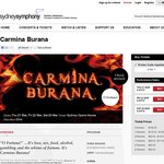 2 for 1 Tickets to Carmina Burana Thu 21 Mar 8pm, Presented by Sydney Symphony