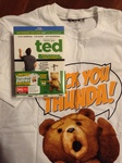 Ted: Thunder Buddies Edition, Extended Blu-Ray with a T-Shirt $19.99 Sanity Exclusive in Store