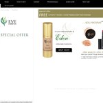Free Liptoxyl Rouge & Face Powder with Purchase of EVE Cosmetics Foundation