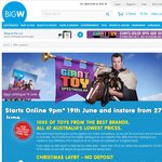 BigW Giant Toy Spectacular from 9PM 19 June