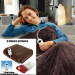 Electric Heated Throw Rug Snuggle Blanket with 9 Settings and Timer Control - $39 FREE SHIPPING!