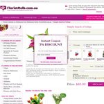 $23 (50% off) for a Simple Bunch of Tulips at FloristMelb.com.au (Melbourne Only) + $12.90 Del