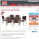 Ashford 7 Piece Dining Setting for $299 (Save $500) at Barbeques Galore