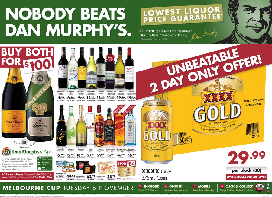 Xxxx Gold 30 Cans 29 99 Qld Only Dan Murphy S Limit 2 Per - 