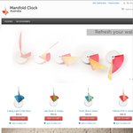 $10 off The Manifold Clock ($49 Delivered)