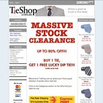 Tieshop.com.au Massive Stock Clearance up to 80% OFF!