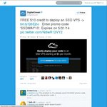 FREE $10 Credit to Deploy an SSD VPS - Digital Ocean