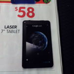 Laser 7" Tablet - $58 at BigW