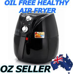 2.2L Black Air Fryer 12 Months Warranty $89.99 Shipped (Within 24 hours) @eBay AU