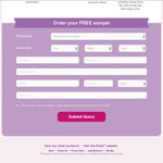 Free Sample of Hourglass Pads from Poise