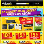 $10 off Orders over $30 at Dick Smith (3-4PM AEDT), Google Chromecast: $39 + Free Click & Collect