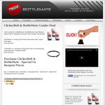 Buy 1 ClickerBelt and 1 BottleMate - Normally $53.86 - Now $34.95 - Save $18.90 @ BottleMate