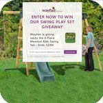 Win a 4 Piece Meerkat Kids Swing Set from Wayfair