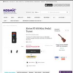 Xvive Guitar Pedal Tuner $12.50 Shipped from Kosmic Sound after $15 off voucher