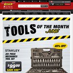 Tools of The Month: Stanley 201 Piece Tool Set $99.50 Save $99.50 + FREE Delivery @ Supercheap Auto