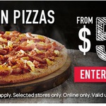 Domino's Hawaiian Pizzas $5.95 Nationally (Save $2.00)