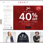 25% off Full Priced Esprit Purchase (9th to 29th July)