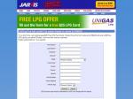 Free $25 LPG card from Jarvis and Unigas