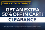 50% off in Cart @ Catch of The Day (Club Catch Membership Required)