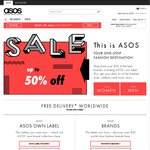 ASOS up to 50% off Sale