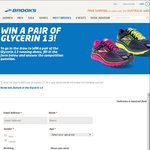 Win a Pair of Brooks Glycerin 13 Running Sneakers