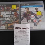 Dick Smith PS3 GTA V $5 FIFA 14 $5 May Include Other Titles in-Store Only