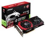 MSI GTX 980 4GB Graphics Card €379.11 (~AU $564) Delivered @ Amazon France 