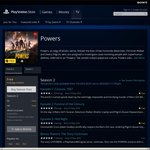 Powers Season 1 & 2 Free to Watch for PS Plus Subscribers