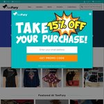Teefury 8th Birthday Mystery Code - up to 30% off. Daily Deals Tees from $11USD (~ $15) Plus Postage