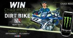 Win Chad Reed's Replica Yamaha YZ450F Dirt Bike from Monster Energy