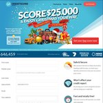 Chance to Win $25,000 Every Week from GetCreditScore by Checking Your Credit Score