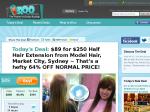 $89 for Half Hair Extension valued $ 250 from Model Hair, Market City, Sydney