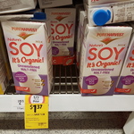 Pure Harvest Soy Milk 1L $1.37 (Half Price) @ Coles Chatswood NSW