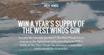 Win a Year's Supply of The West Winds Gin Worth over $600