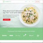 HowAboutEat (SYD ONLY) - $10 off Lunch + $1 Delivery ($10 Credit through Referral Link) [Businesses Only]