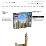 LEGO Creator Big Ben $199 (Save $150), Vilac Keith Haring White Rocker $99 (Save $100) + More Toy Deals @ David Jones