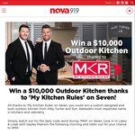 Win a $10,000 Outdoor Kitchen +/- 1 of 7 $100 Cash Prizes from Nova 91.9 [SA]