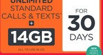 Kogan Mobile Prepaid Voucher Code: EXTRA LARGE (30 Days | 14GB) for $1