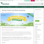 Win Multiple Instant Win Cash Prizes (from $0.10 to $100) from TopCashBack US