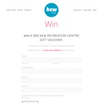 Win a $50 Kew Recreation Centre gift voucher from Kew For You
